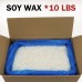 EricX Light Natural Soy Wax 10 Pound,121℉ melt Point